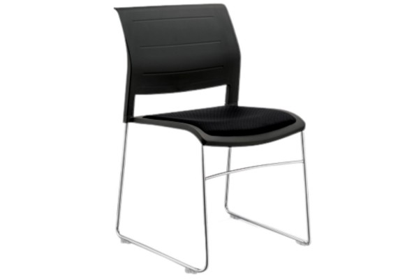 Connect Sleigh Chair Uphl